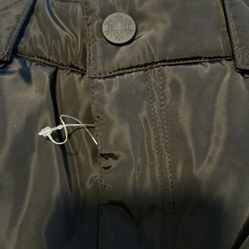 NWOT JUSTICE SNOW GEAR /SNOW PANTS size 10